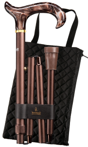 DELUXE-SCHLANK-FALTSTOCK PERLMUTT, BRONZE-BRAUN 