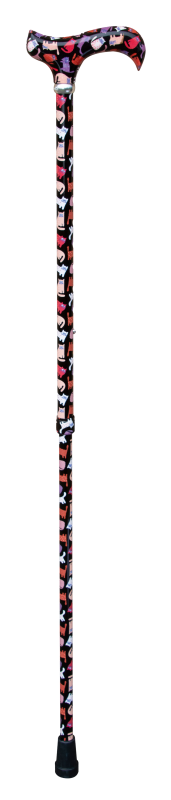 CLASSIC CANES DERBY "KATZEN", schwarz 